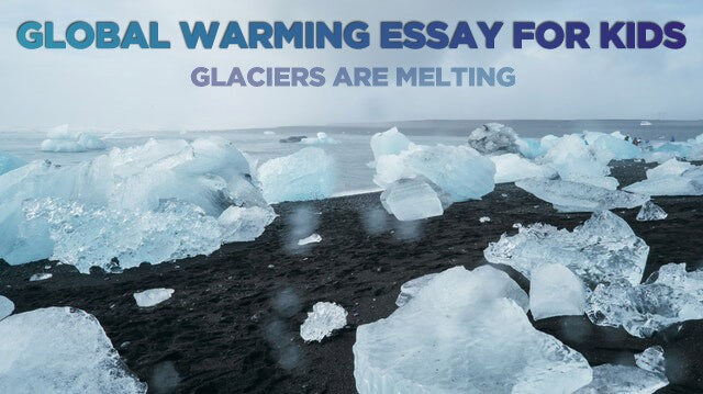 global warming essay for class 3