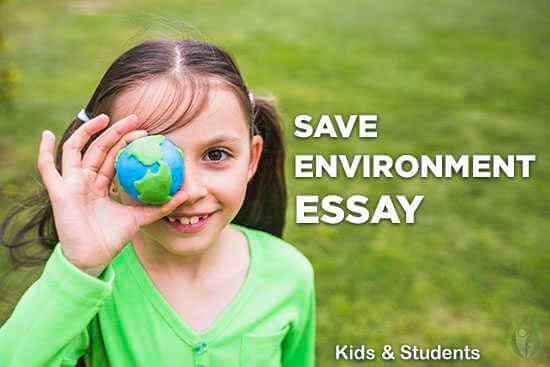 how to save environment in essay