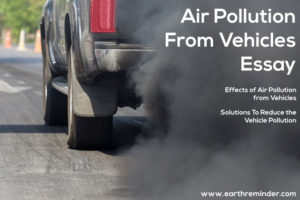 essay on vehicle pollution