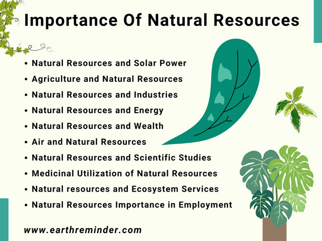 Exploring the Benefits of Efficient Use of Natural Resources