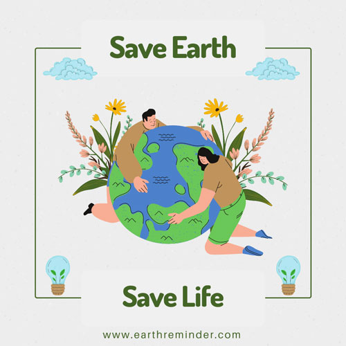Illustration of save the earth. Green movement. Vector drawing forgive us  nature. Concept of pollution of the planet. Hands hold the globe. Stock  Vector | Adobe Stock